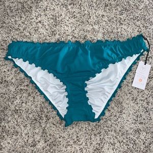 Women’s ruffle swim bottoms